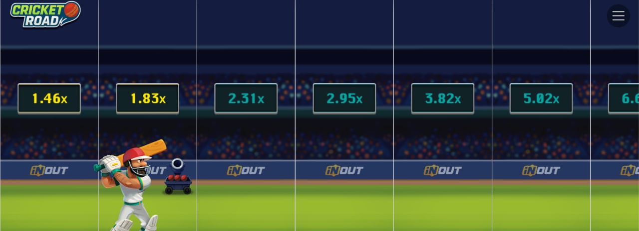 Cricket Road stadium gameplay